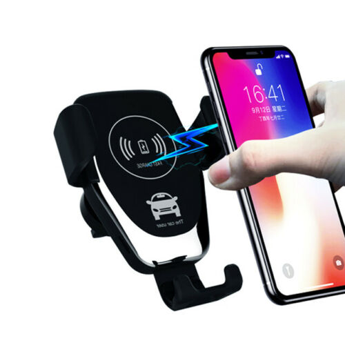 Ironclad AutoGrip™ - Hands-Free Auto-Lock Wireless Car Charger (One-Hand Use)