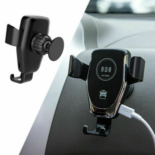 Ironclad AutoGrip™ - Hands-Free Auto-Lock Wireless Car Charger (One-Hand Use)